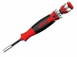 Wiha LiftUp 25 Magnetic Screwdriver with Bit Magazine (SL, PH, PZ, TX, Hex) £33.99